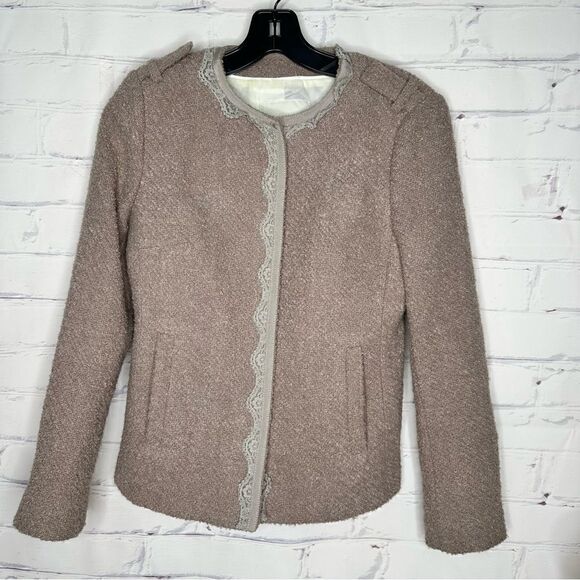 Banana Republic size 2 petite light pink coat - Picture 1 of 7